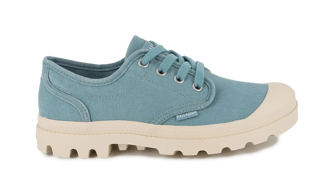 Дамски обувки Palladium Pampa Oxford 92351-432 черни – Preto – Дамски равни затворени обувки