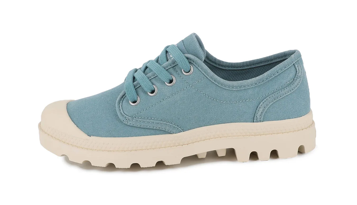 Дамски обувки Palladium Pampa Oxford 92351-432 черни – Preto – Дамски равни затворени обувки