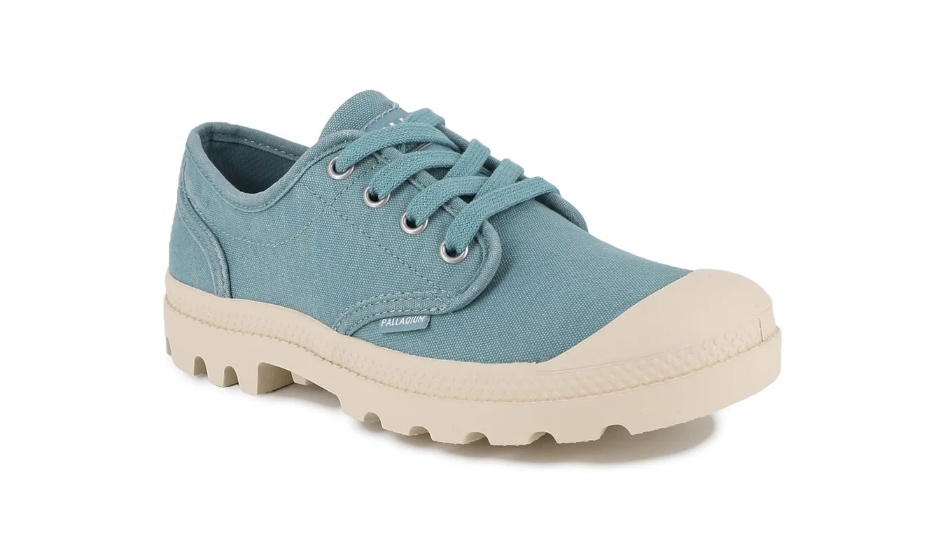 Дамски обувки Palladium Pampa Oxford 92351-432 черни – Preto – Дамски равни затворени обувки