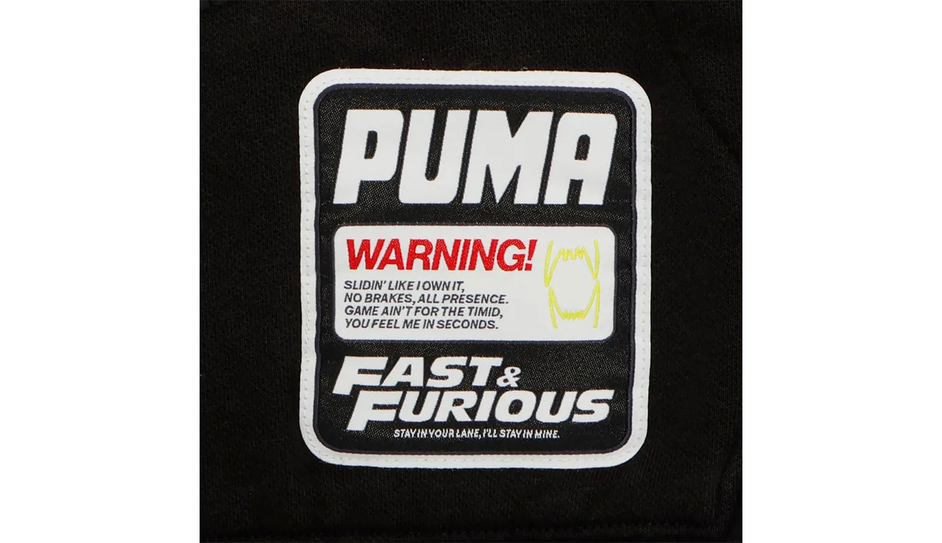 Puma PUMA X FAST & FURIOUS Hoodie Black Homens - Preto - 637903-02-S - Size: S – Мъжки худита