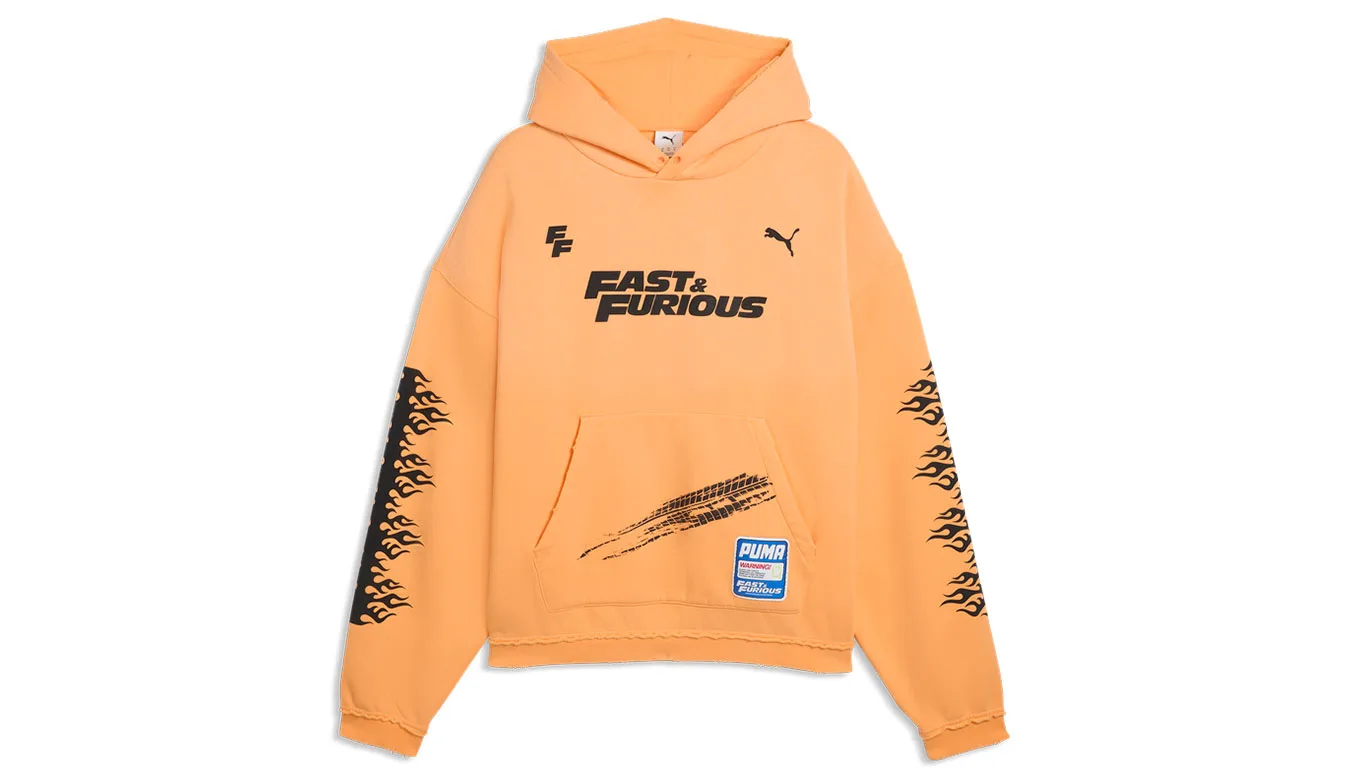 Puma PUMA X FAST & FURIOUS Hoodie Orange Homens - Laranja - 637903-01 – Мъжки худита