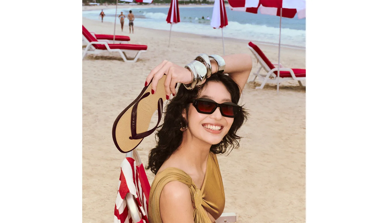 Havaianas Top Point Fusion Mulheres - Castanho - H4150172-1859-BRA-39/40 - Size: BRA-39/40 – Дамски чехли
