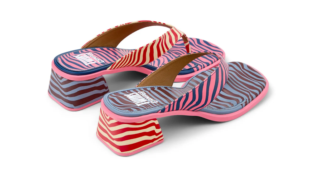 Camper Twins Multicolor K201912-002 Mulheres - Multicolorido - K201912-002 – Дамски сандали