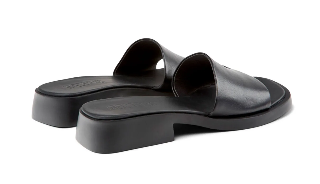 Camper Dana Sandals Ultrasoft Negro Mulheres - Preto - K201740-001-3 - Size: 3 – Дамски сандали