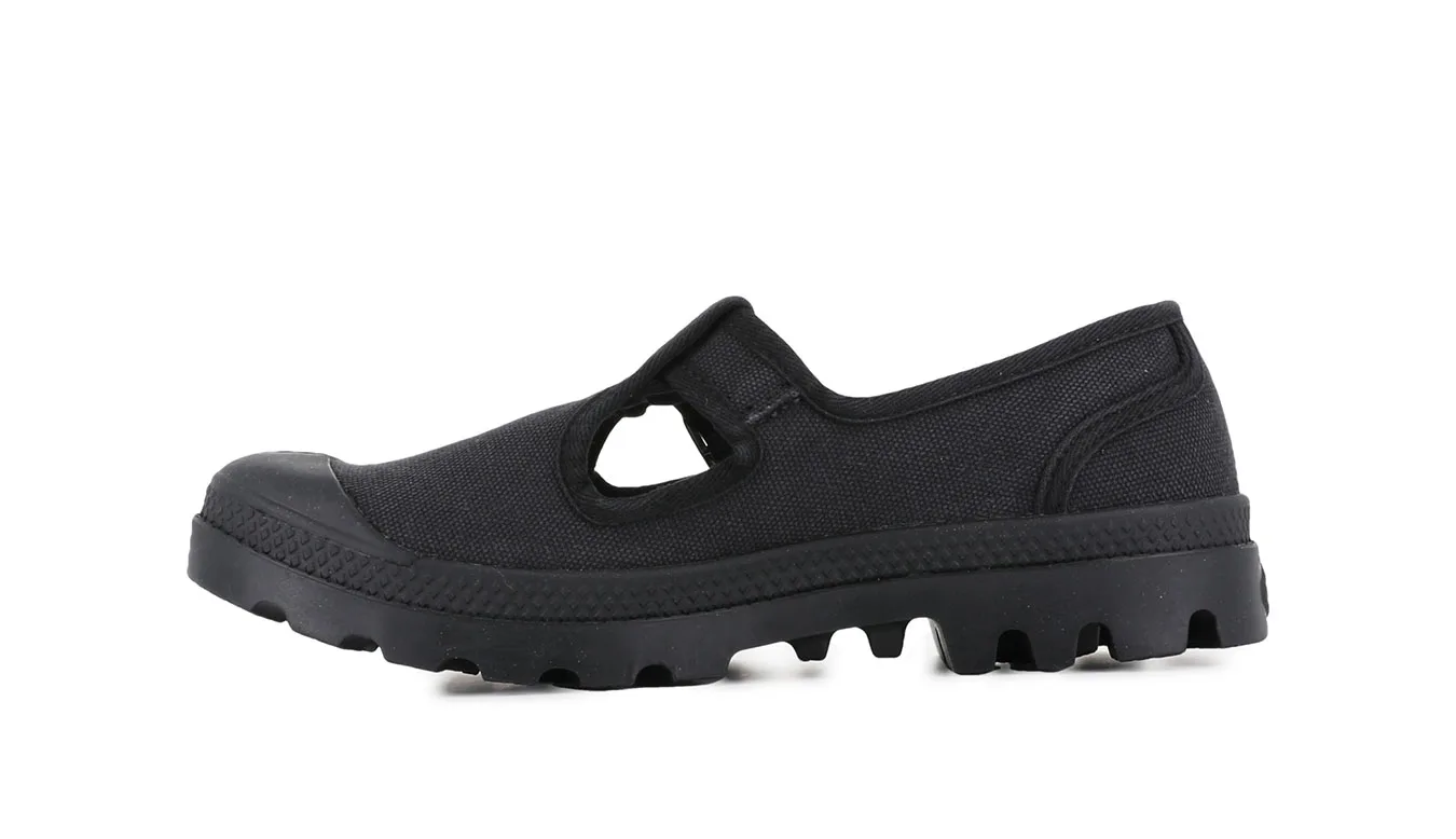 Дамски боти Palladium Pampa M-Jane Washed черни – Preto – Дамски равни боти