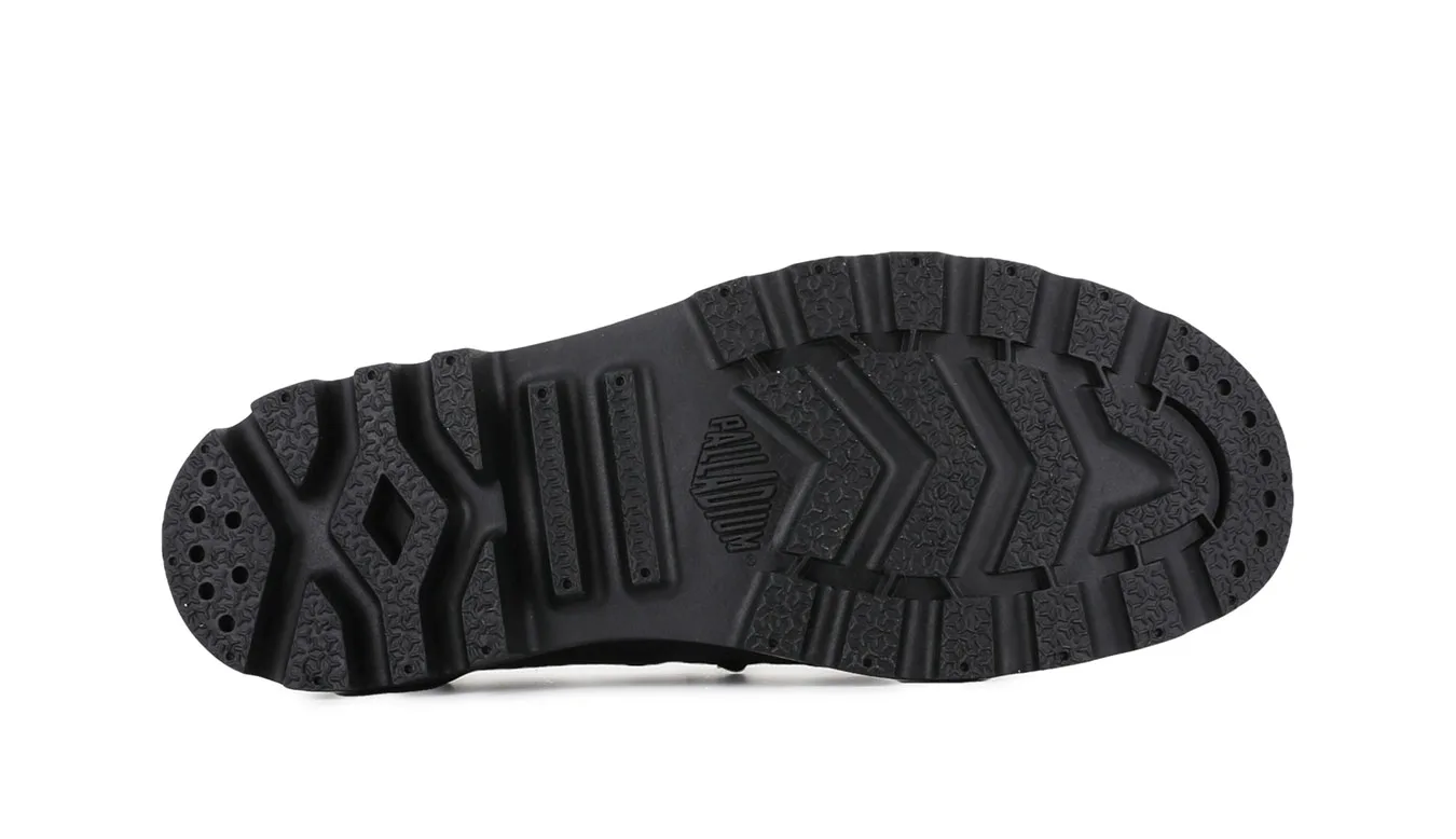 Дамски боти Palladium Pampa M-Jane Washed черни – Preto – Дамски равни боти