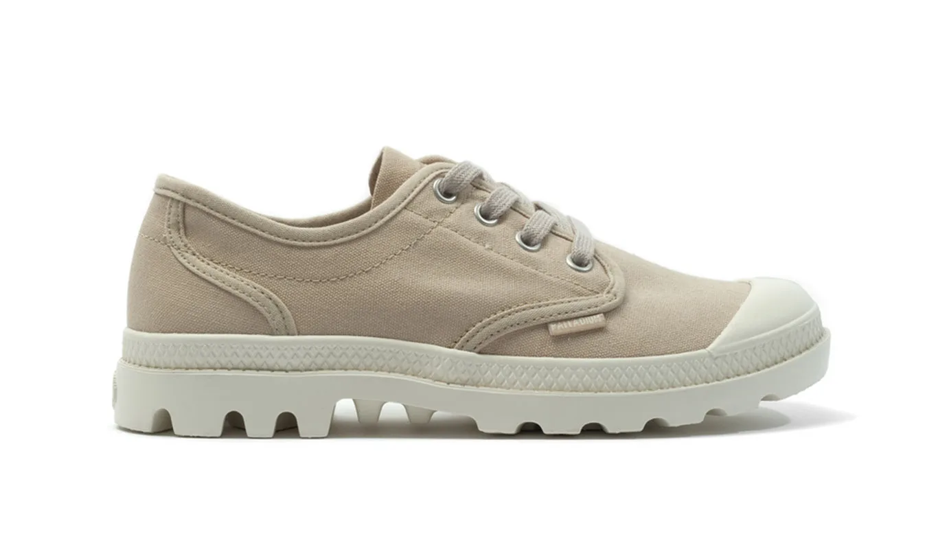 Дамски обувки Palladium Pampa Oxford 92351-298 сиви – Cinza – Дамски равни затворени обувки