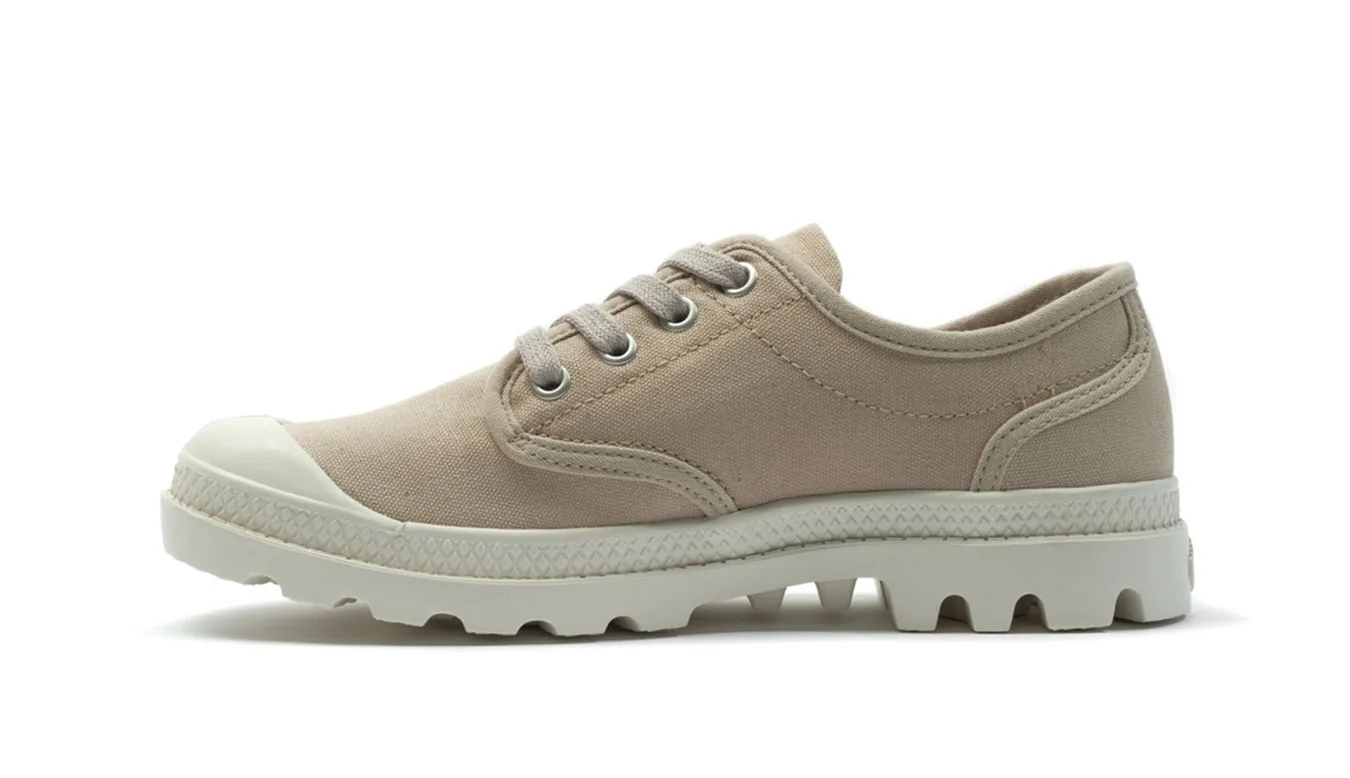 Дамски обувки Palladium Pampa Oxford 92351-298 сиви – Cinza – Дамски равни затворени обувки