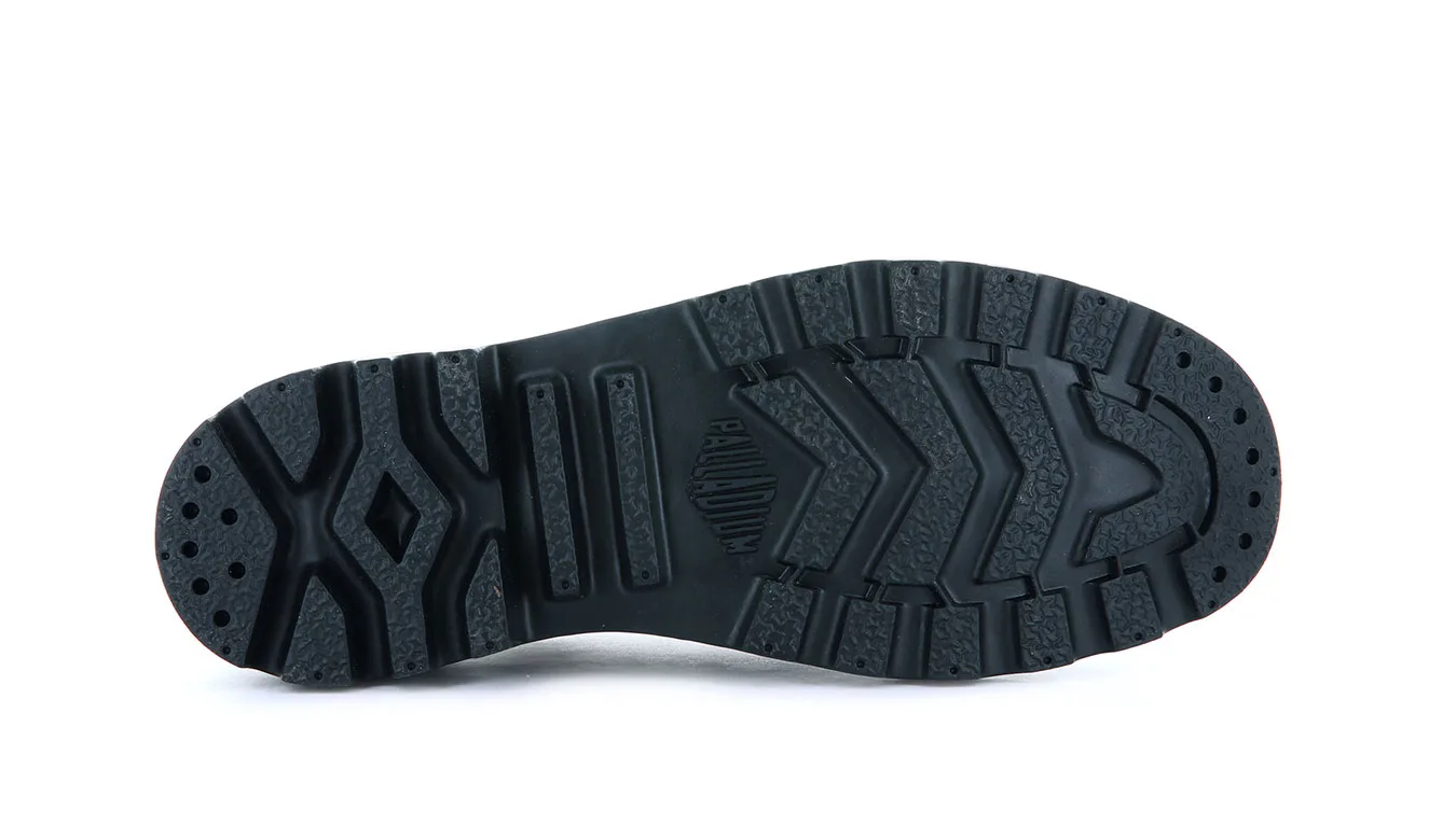 Дамски обувки Palladium Pampa Oxford 92351-008 черни – Preto – Дамски равни затворени обувки