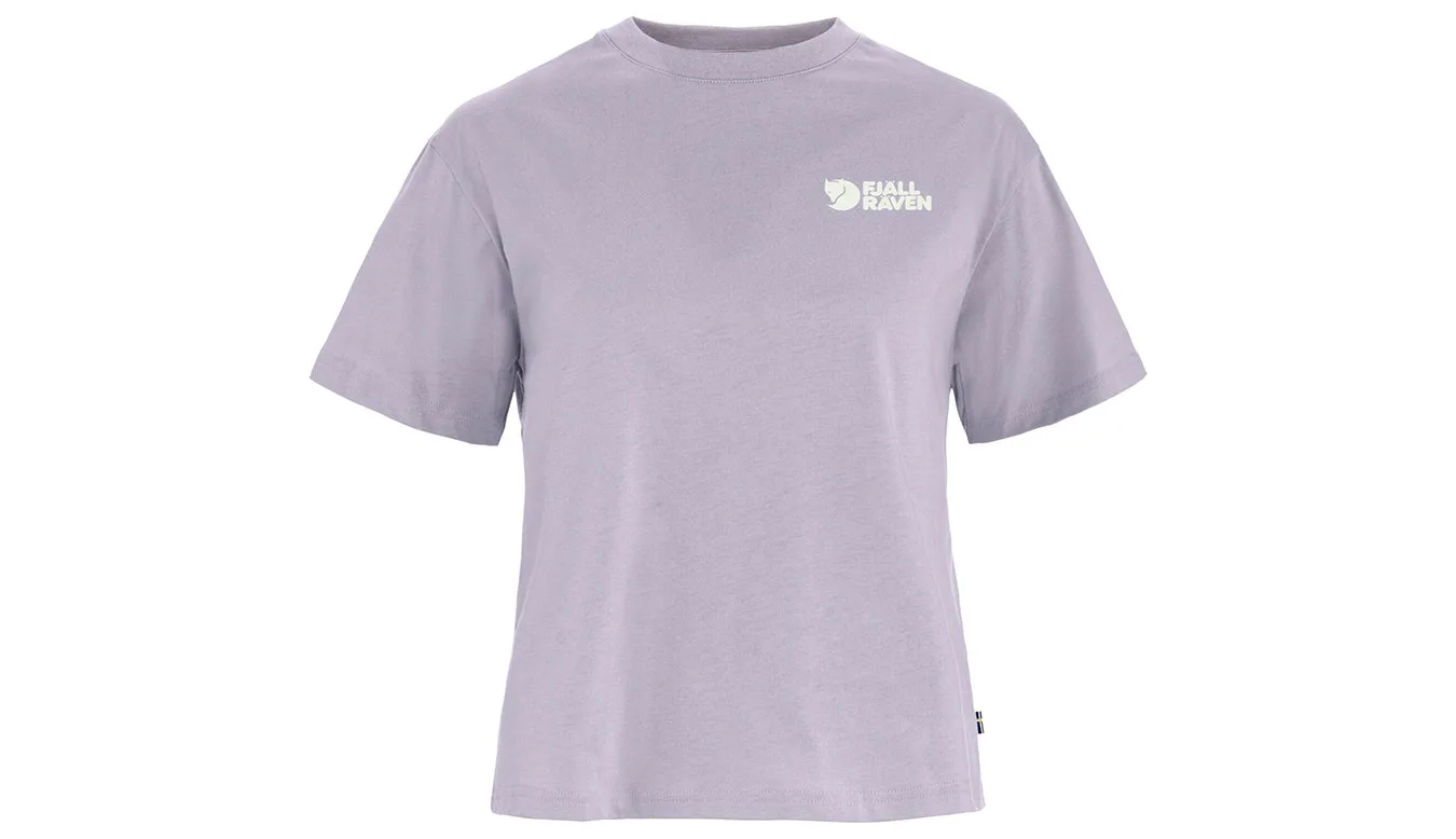 Fjällräven Forest Walk T-shirt W Purple Mulheres - Roxo - F14600270-452 – Дамски тениски
