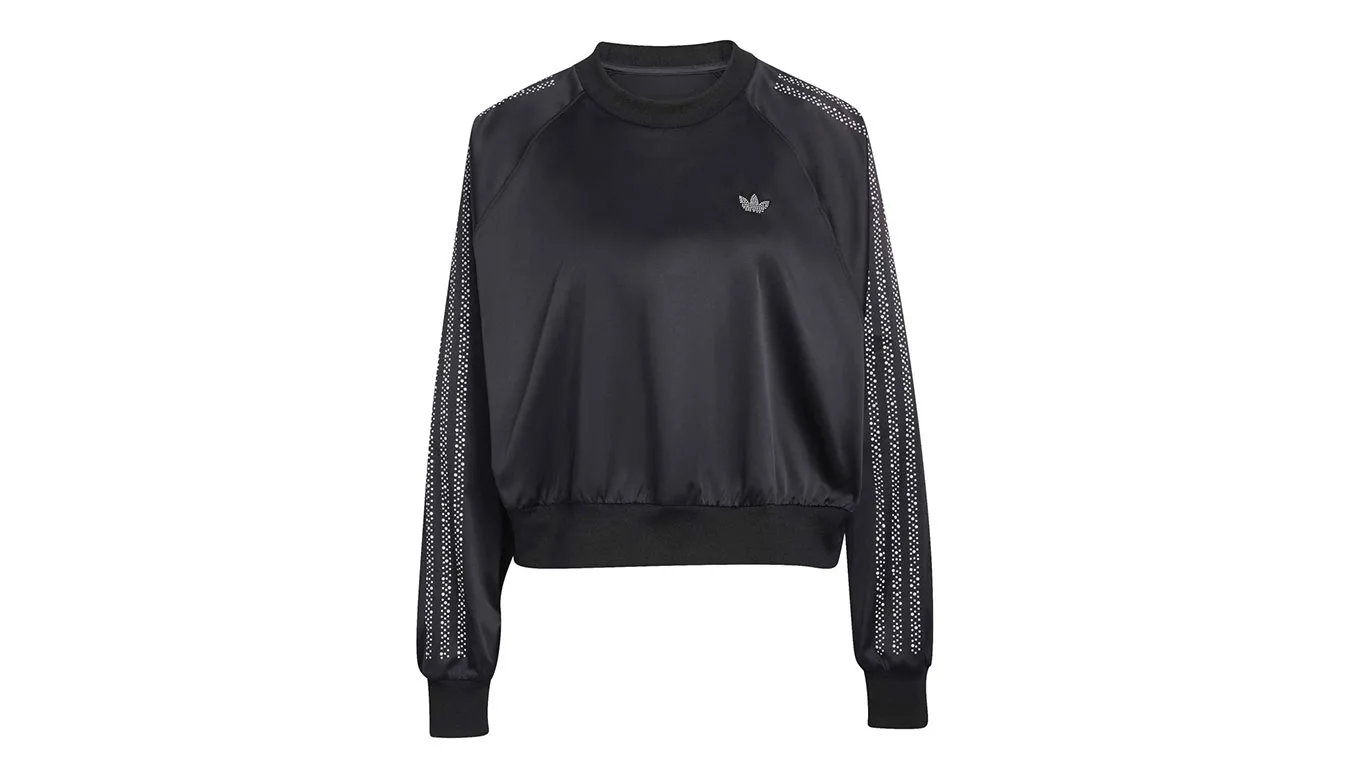Дамски суитшърт adidas Originals Pearl черен – Preto – Дамски суитшърти без цип