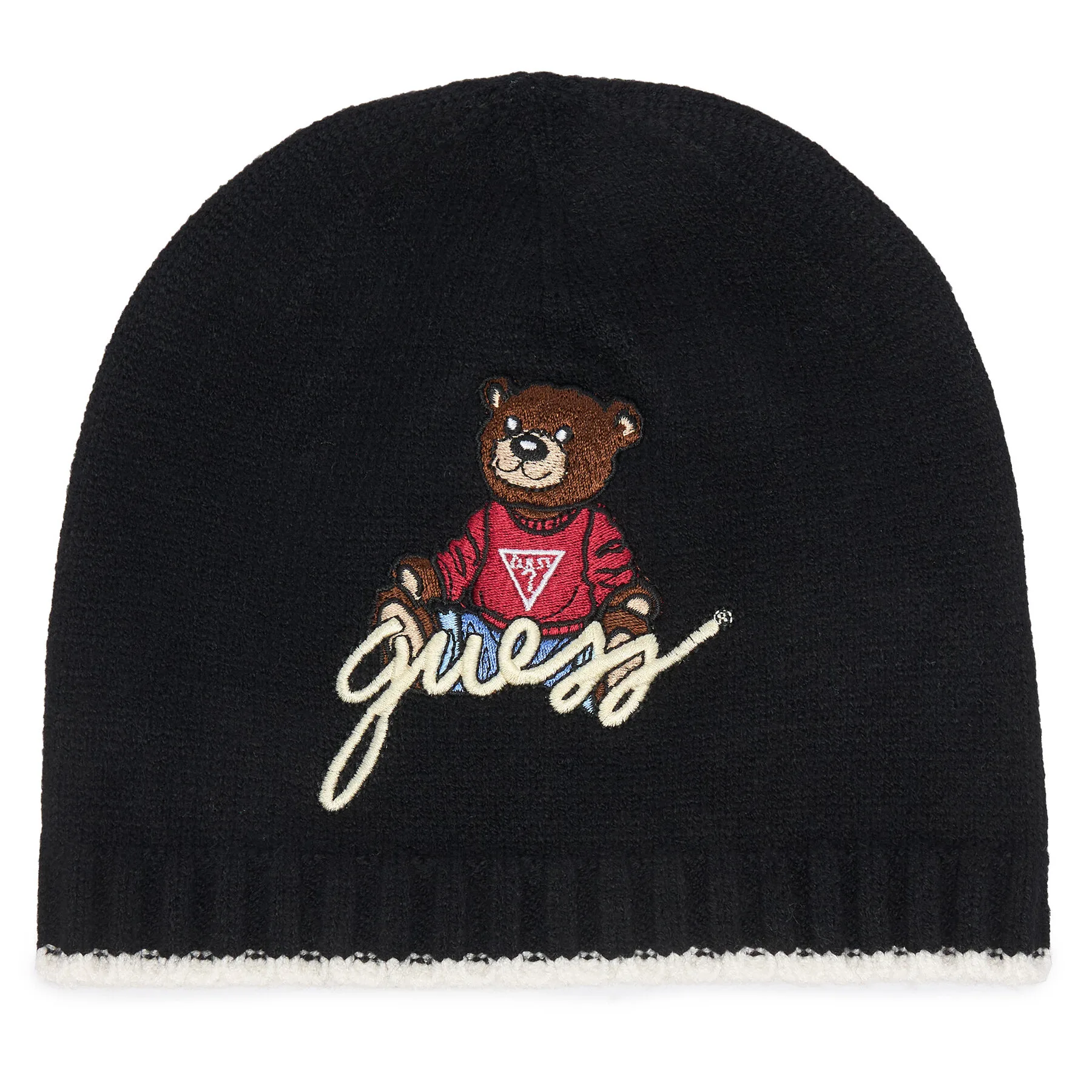 Детска зимна шапка Guess Z2QP0 черна – Черен – Зимни шапки