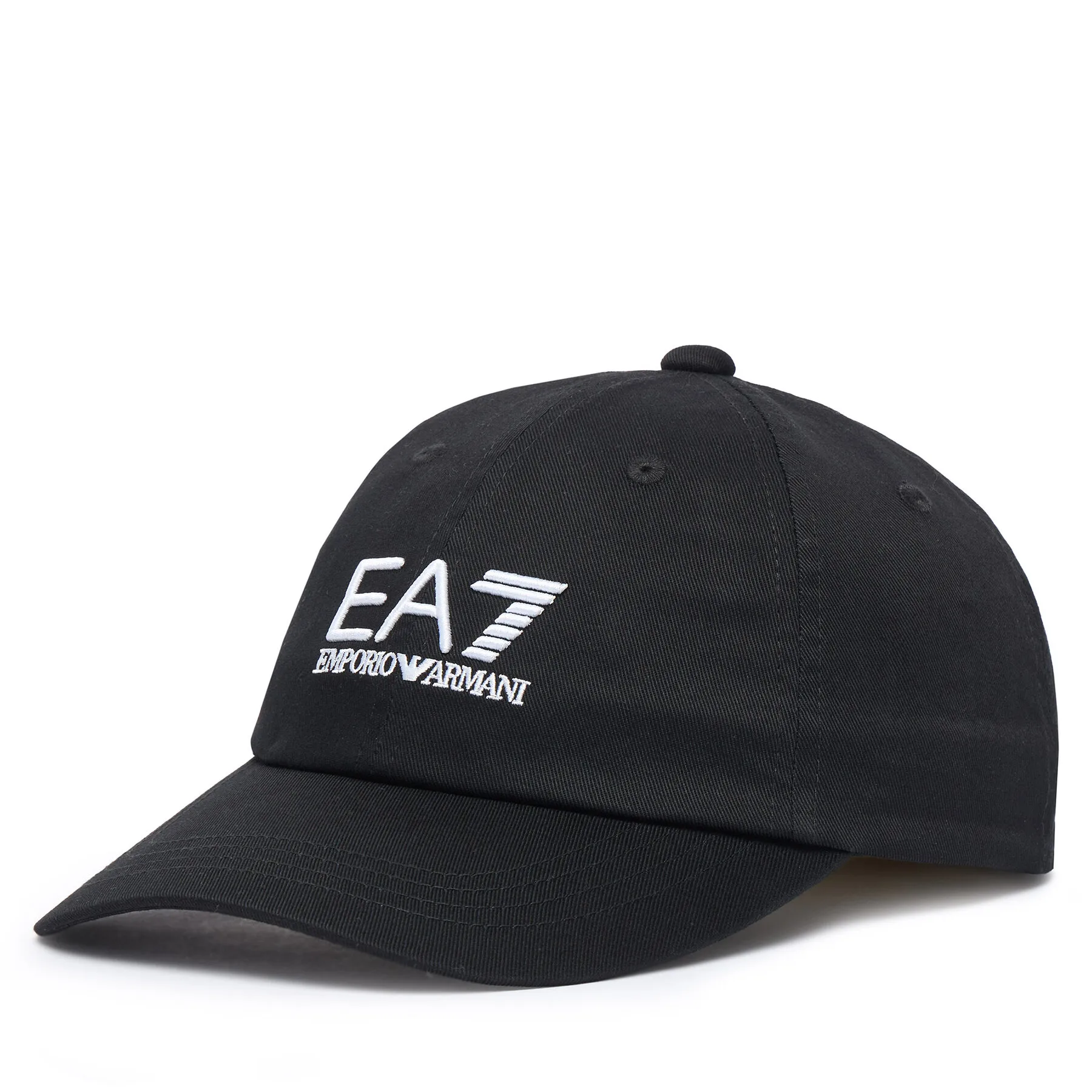Мъжка шапка с козирка EA7 Emporio Armani черна – Черен – Шапки с козирка