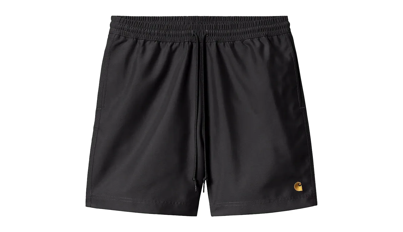 Carhartt WIP Chase Swim Trunk Black I035062_00F_XX Homens - Preto - I035062_00F_XX-S - Size: S – Мъжки бански