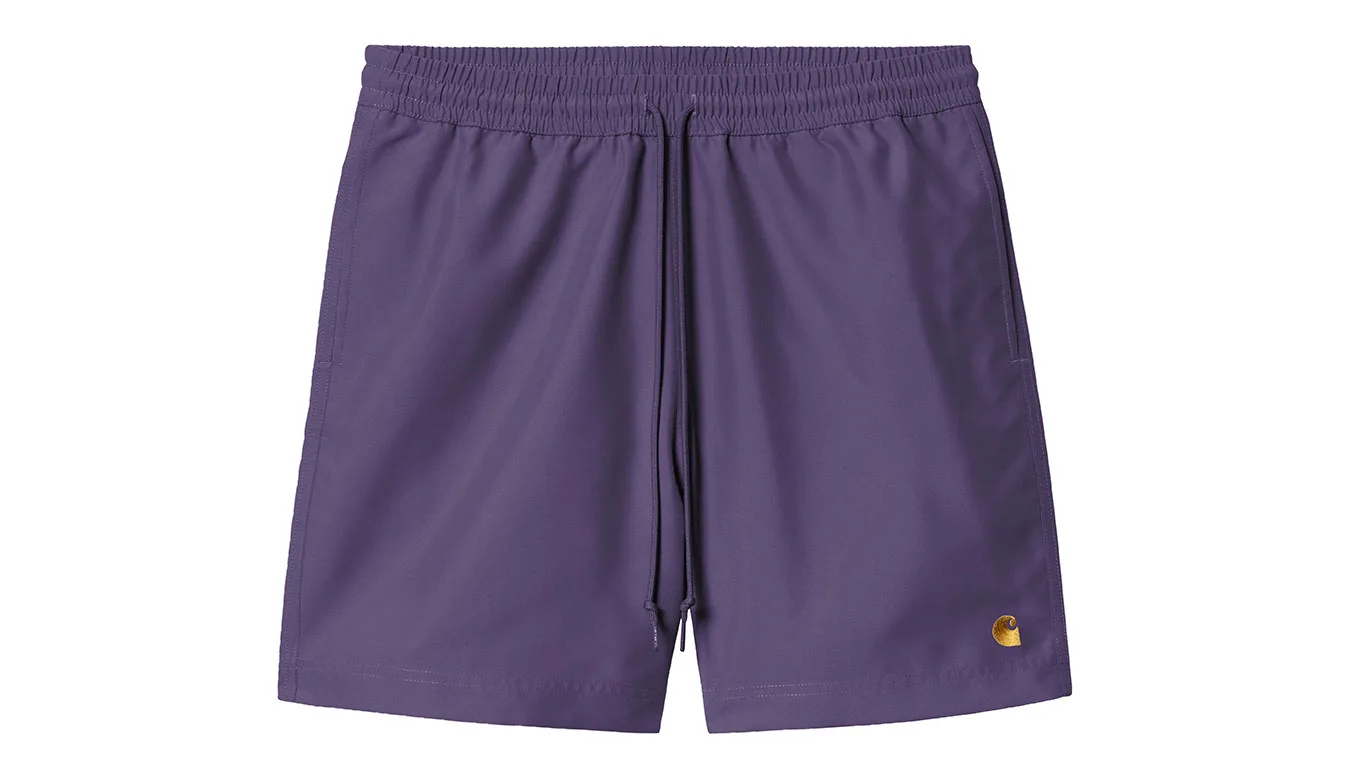 Carhartt WIP Chase Swim Trunk Purple I035062_3RK_XX Homens - Roxo - I035062_3RK_XX-S - Size: S – Мъжки бански