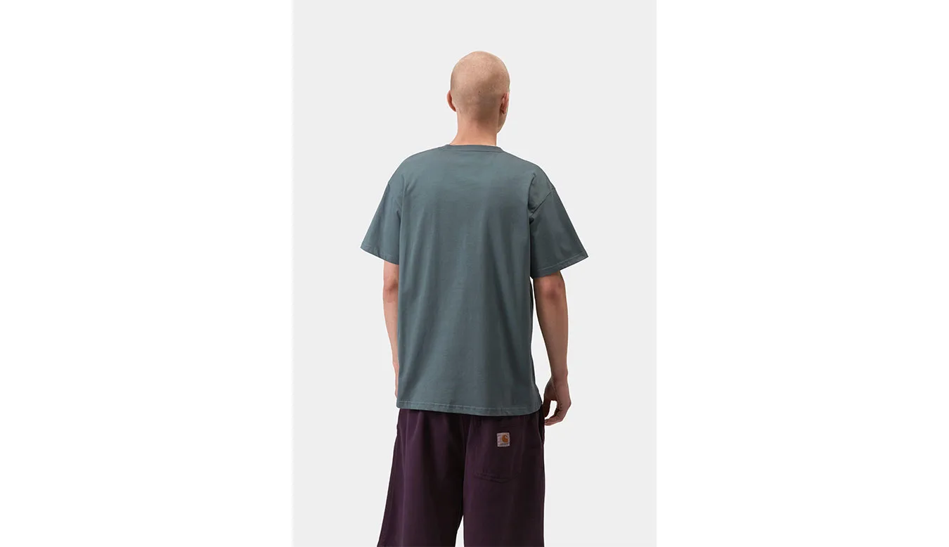 Carhartt WIP S/S Chase T-Shirt Blue Homens - Azul - I026391_3LP_XX-M - Size: M – Мъжки тениски