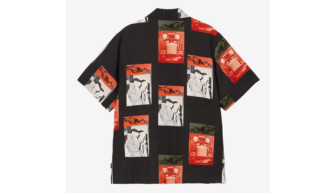 Carhartt WIP S/S Sean Hamilton Shirt Homens - Multicolorido - I036290_3QQ_XX – Мъжки ризи