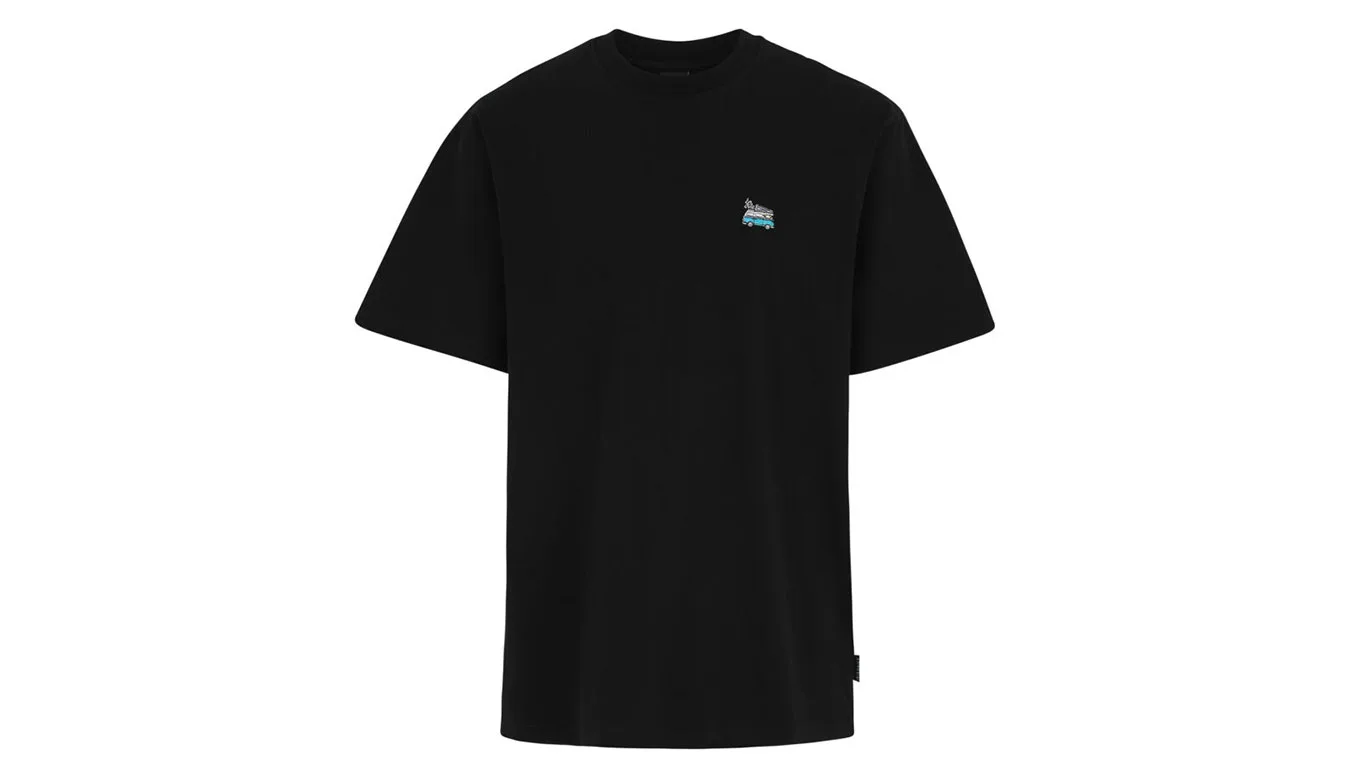 Iriedaily Smokin Van T-Shirt Black Homens - Preto - 116B563-700 – Мъжки тениски