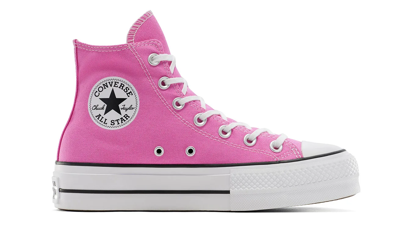 Дамски високи кецове Converse Chuck Taylor All Star Lift Platform A16101C розови – Rosa