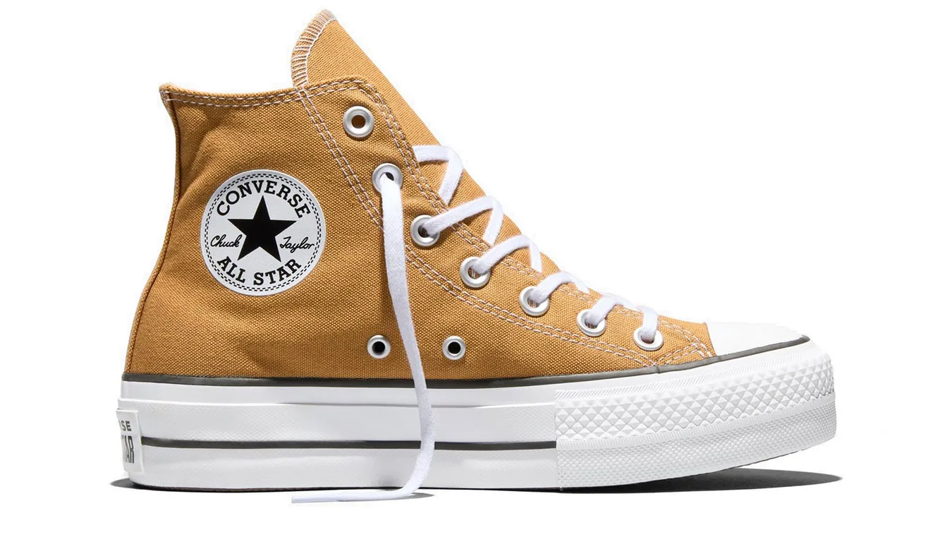 Дамски високи кецове Converse Chuck Taylor All Star Lift Platform A16103C кафяви – Castanho