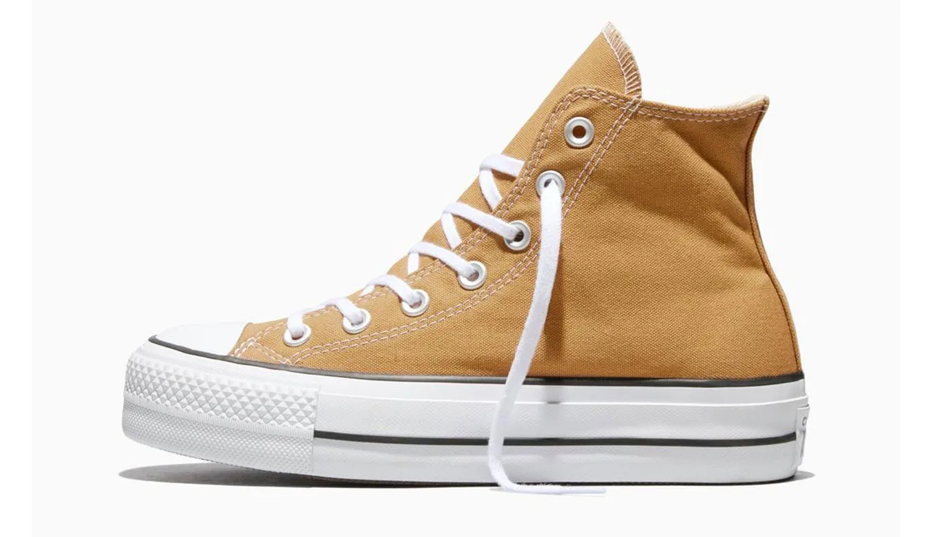Дамски високи кецове Converse Chuck Taylor All Star Lift Platform A16103C кафяви – Castanho