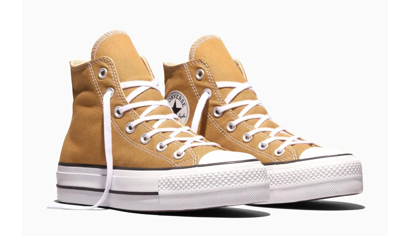 Дамски високи кецове Converse Chuck Taylor All Star Lift Platform A16103C кафяви – Castanho