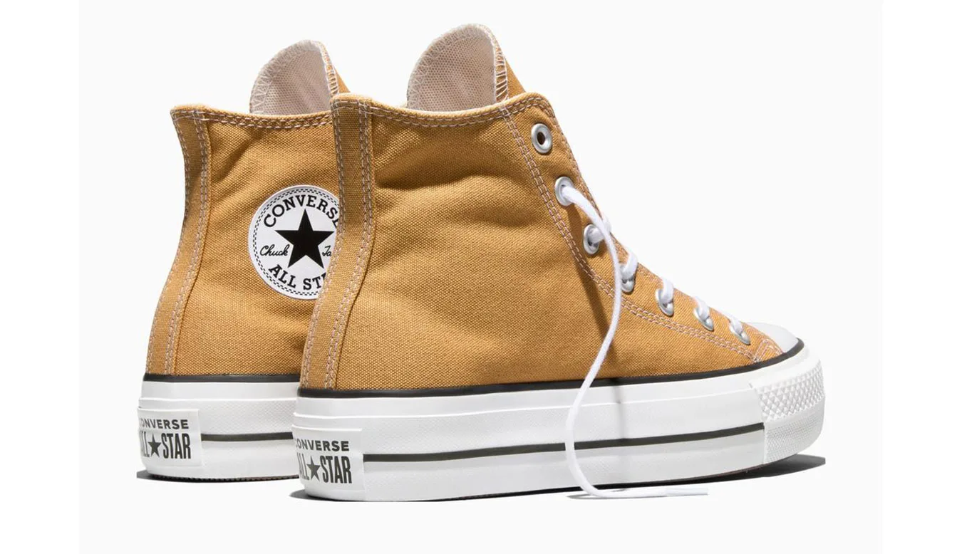 Дамски високи кецове Converse Chuck Taylor All Star Lift Platform A16103C кафяви – Castanho