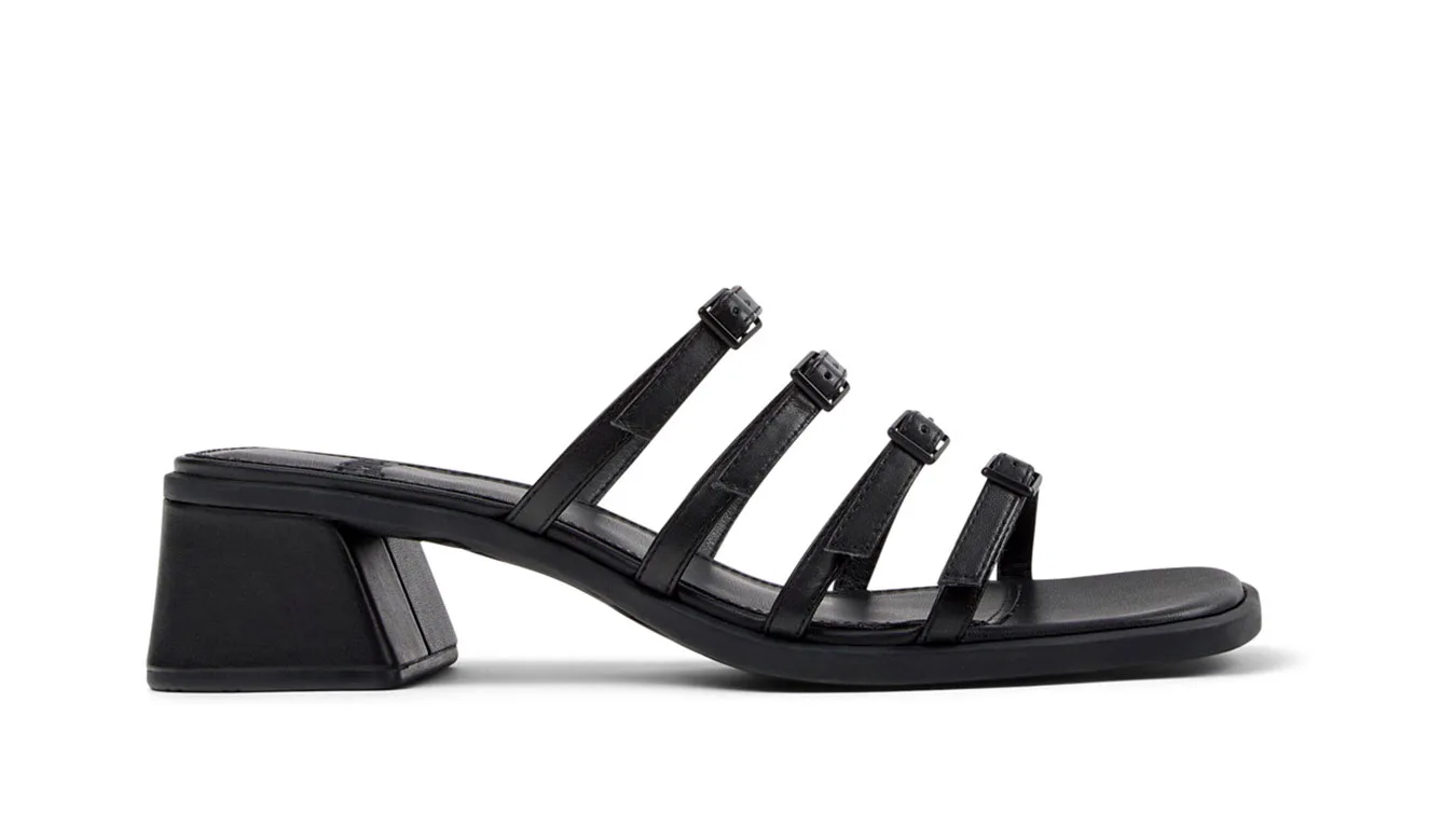 Camper Kora Sandal Mulheres - Preto - K201911-001 – Дамски сандали