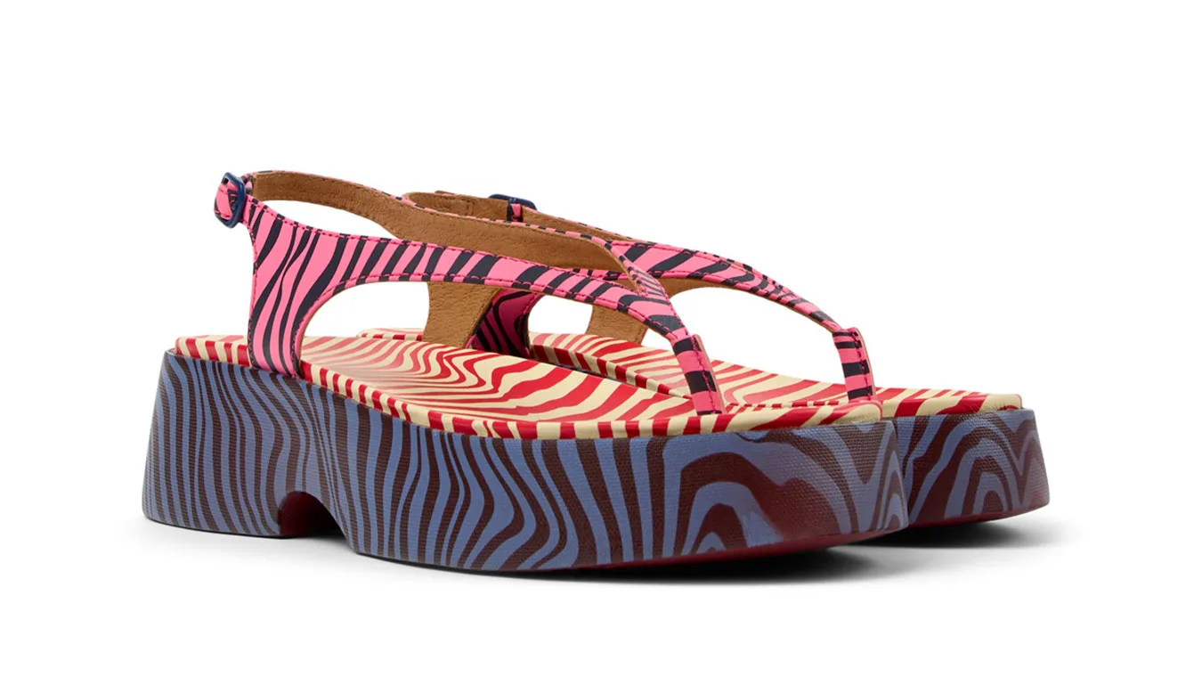 Camper Tasha Mulheres - Multicolorido - K201859-003 – Дамски сандали