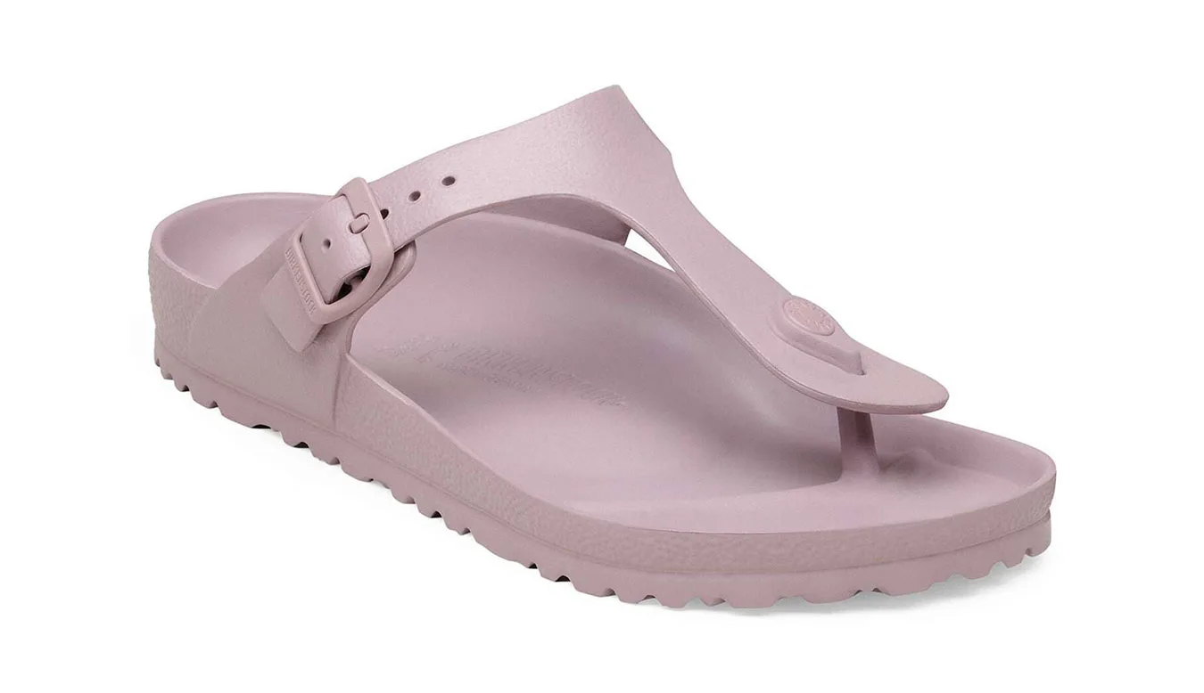 Дамски чехли Birkenstock Gizeh Essentials EVA Faded лилави – Roxo