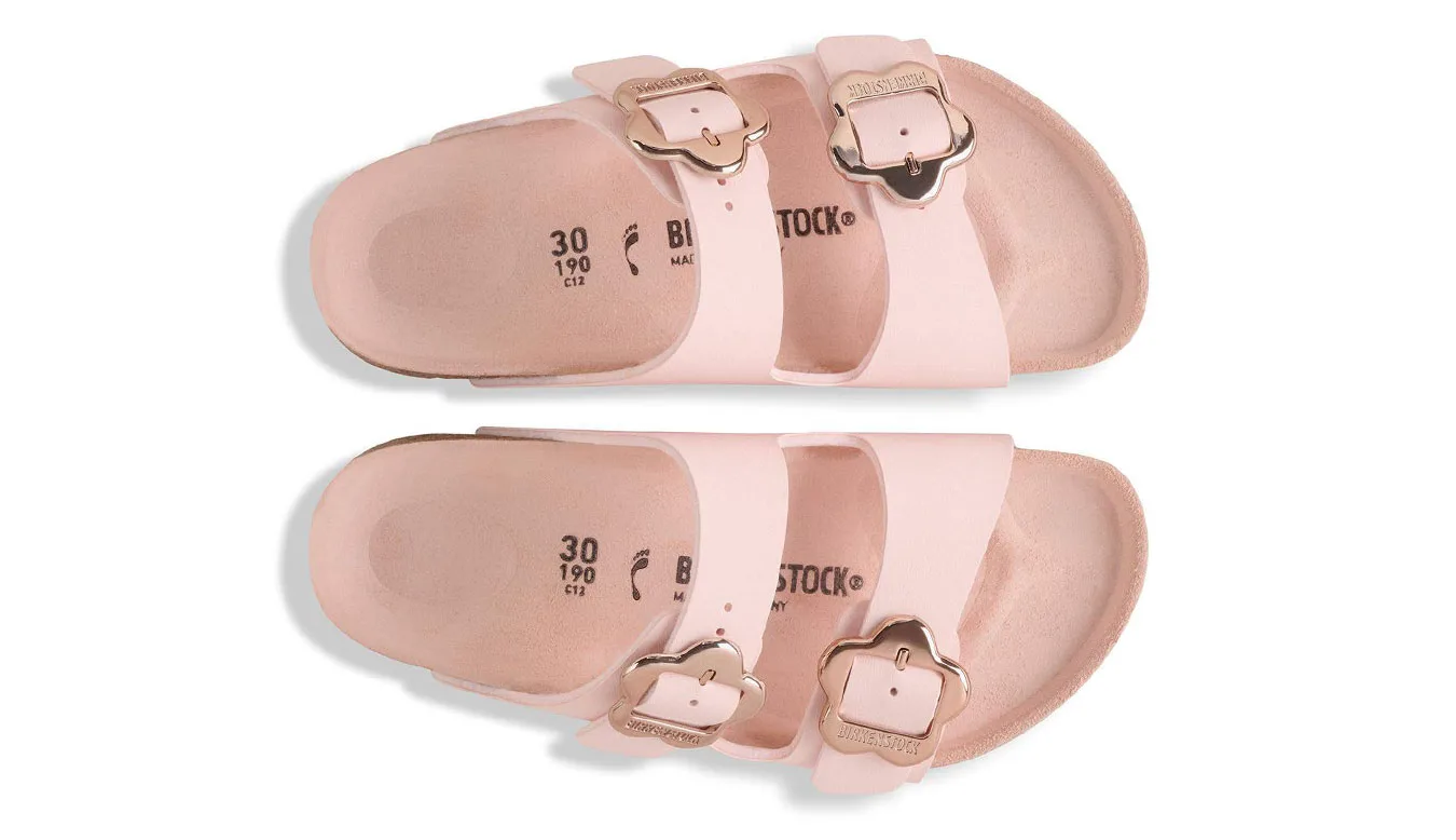 Чехли Birkenstock Arizona Flowers Birko-Flor Narrow Fit Light Rose розови – Rosa – Чехли и джапанки унисекс