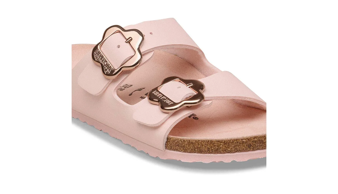 Чехли Birkenstock Arizona Flowers Birko-Flor Narrow Fit Light Rose розови – Rosa – Чехли и джапанки унисекс