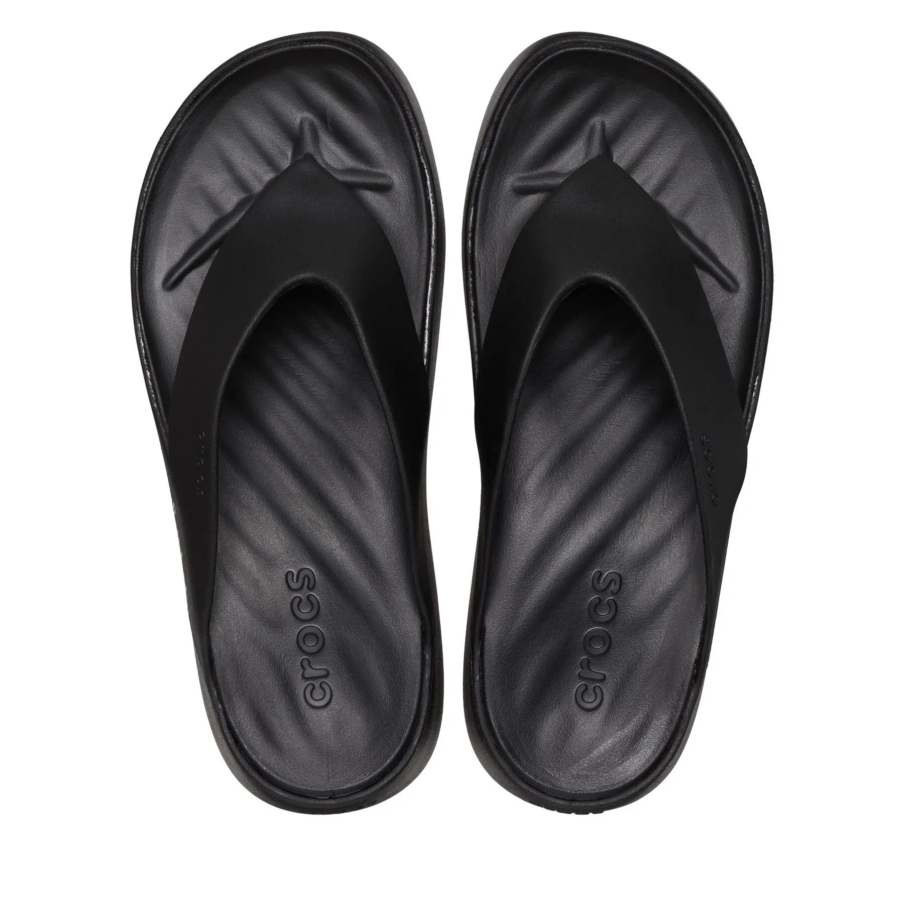 Дамски джапанки Crocs Gataway Platform Flip черни – Черен