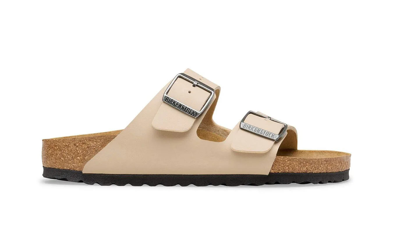 Дамски чехли Birkenstock Arizona Birko-Flor Sandcastle бежови – Beige