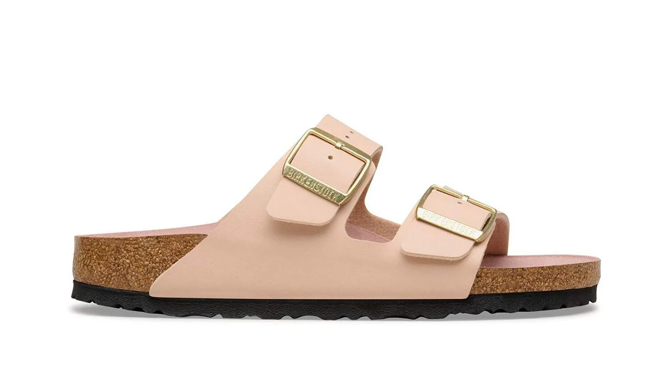 Дамски чехли Birkenstock Arizona Birko-Flor Triples New Clay бежови – Beige