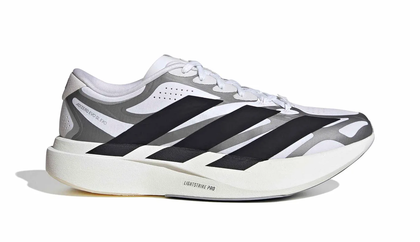 Мъжки маратонки за бягане adidas Performance Adizero Evo SL Exo Ftwr бели – Branco
