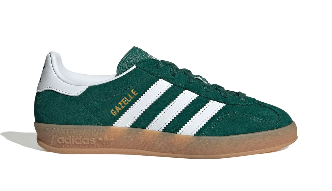 Маратонки adidas Originals Gazelle Indoor зелени – Verde