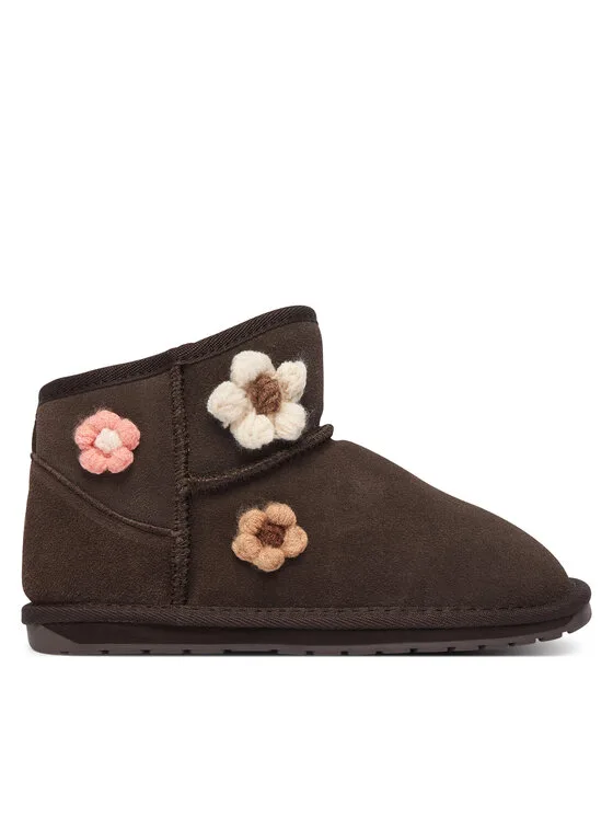 EMU Australia Апрески Daisy K13232 Тъмнокафяв – Детски апрески