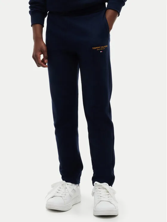 Tommy Hilfiger Долнище анцуг Essential KB0KB10772 Тъмносин Regular Fit – Мъжки спортни панталони