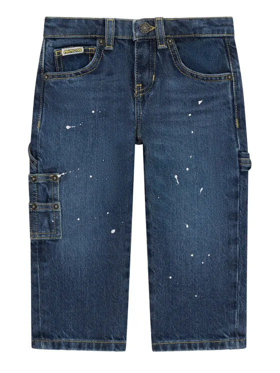 Guess Дънки N6YAB3 D2273 Тъмносин Regular Fit – Детски дънки