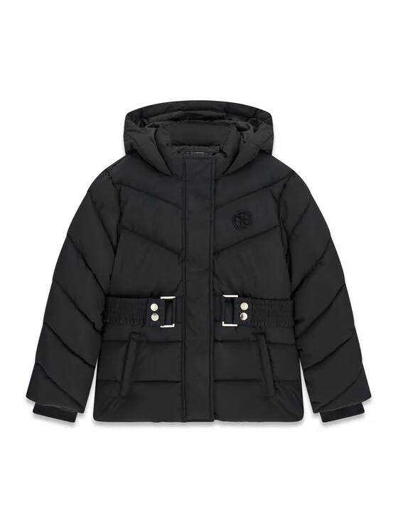 Guess Зимно яке J6BL03 W3995 Черен Regular Fit – Дамски зимни якета