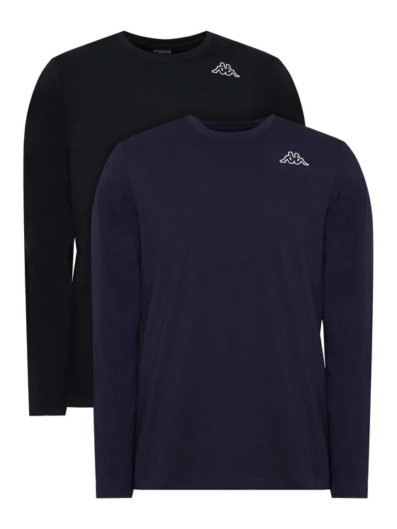 Kappa Комплект дълги ръкави Saro 37216LW Цветен Regular Fit – Мъжки тениски