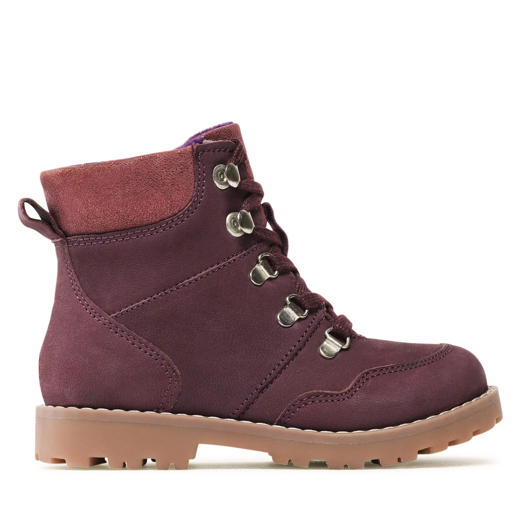 Туристически oбувки Lasocki Kids CI12-SPLIT-20 Виолетов – Детски трапери и кубинки