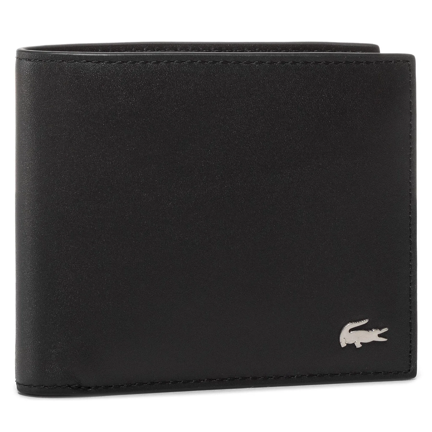 Мъжко портмоне Lacoste Small Billfold черно – Черен – Мъжки портмонета