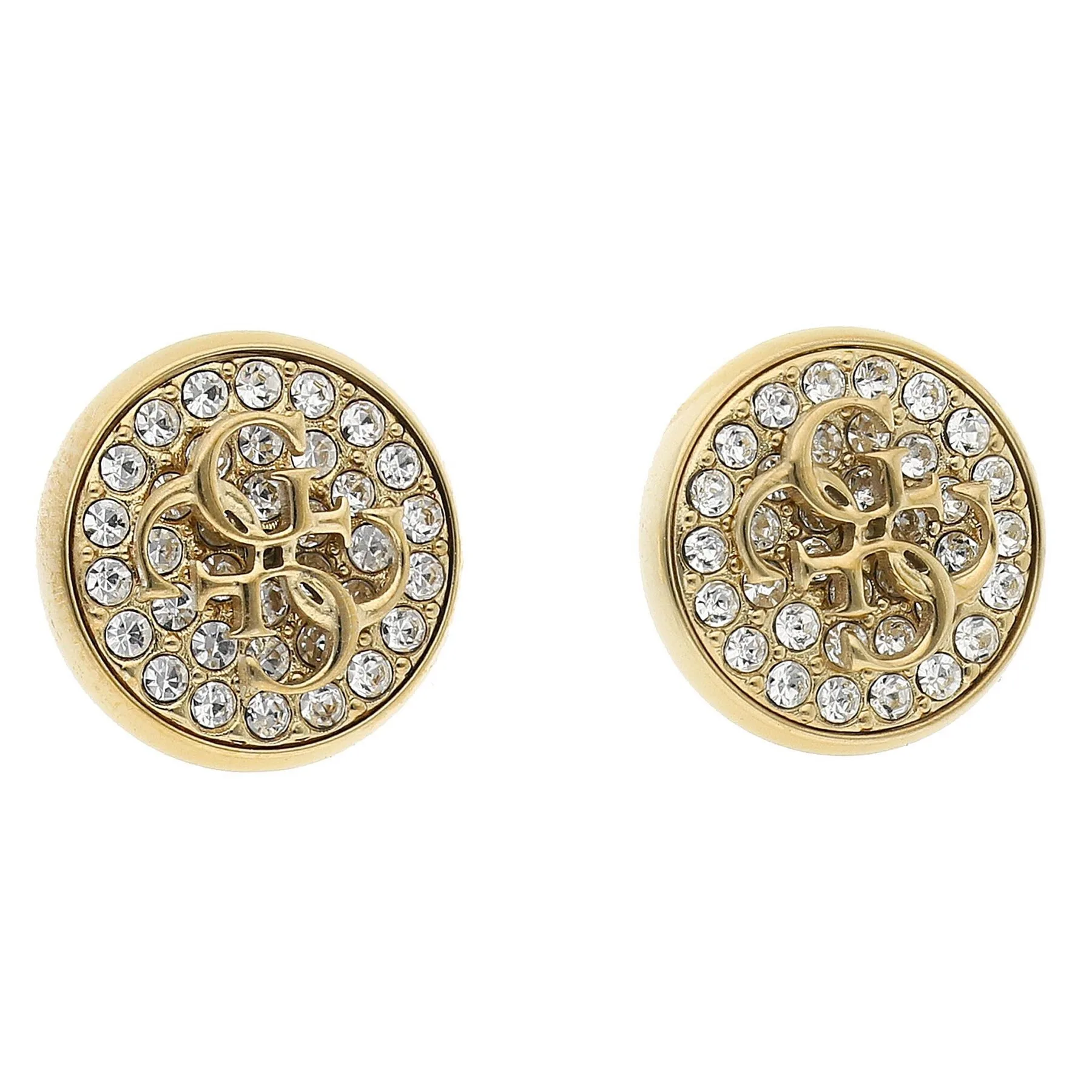 Обици Guess Dreaming Guess JUBE03 129JW Жълто злато – Обеци