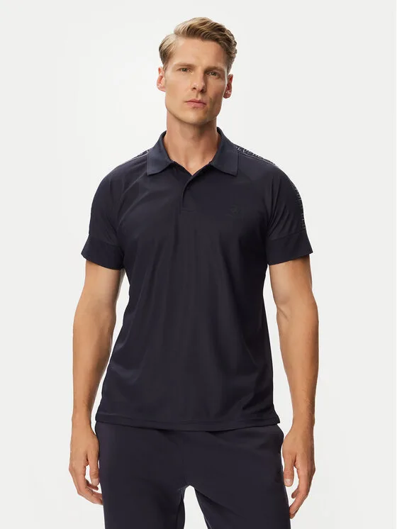 Мъжка поло тениска Beverly Hills Polo Club Reglan Fit тъмносиня – Мъжки поло тениски