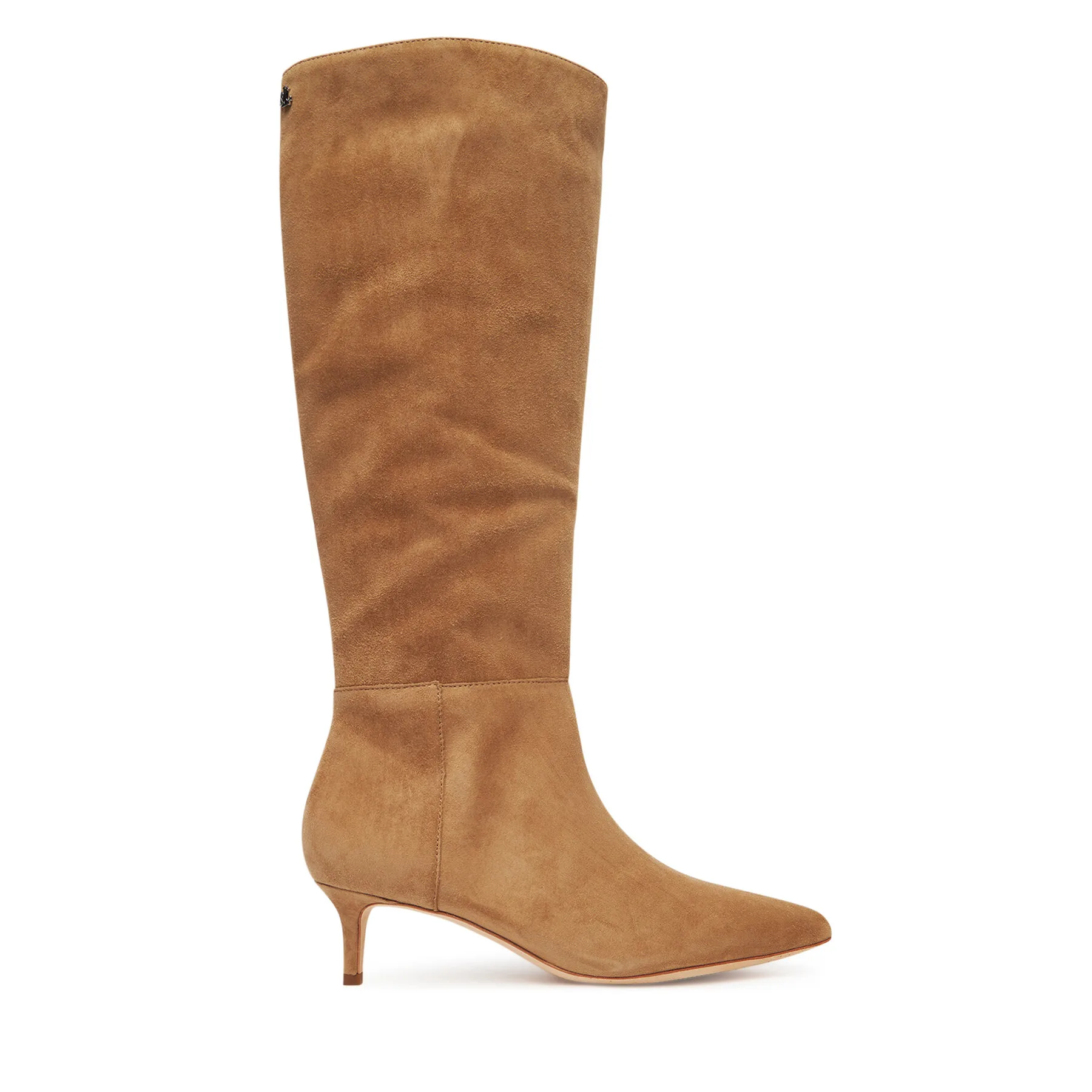 Ботуши LAUREN RALPH LAUREN 802967811001 Кафяв – Дамски ботуши на ток