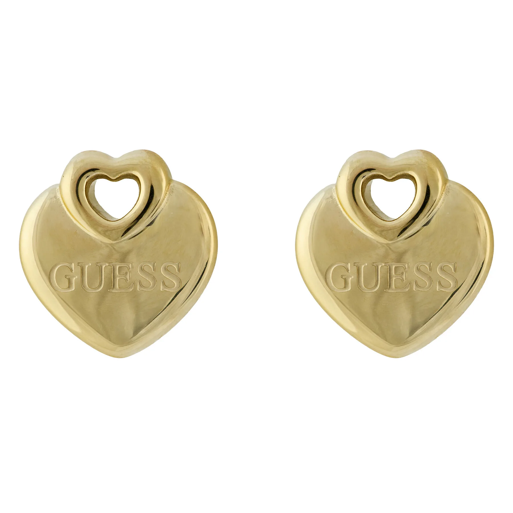 Обеци Guess JUBE05 218JW златисти