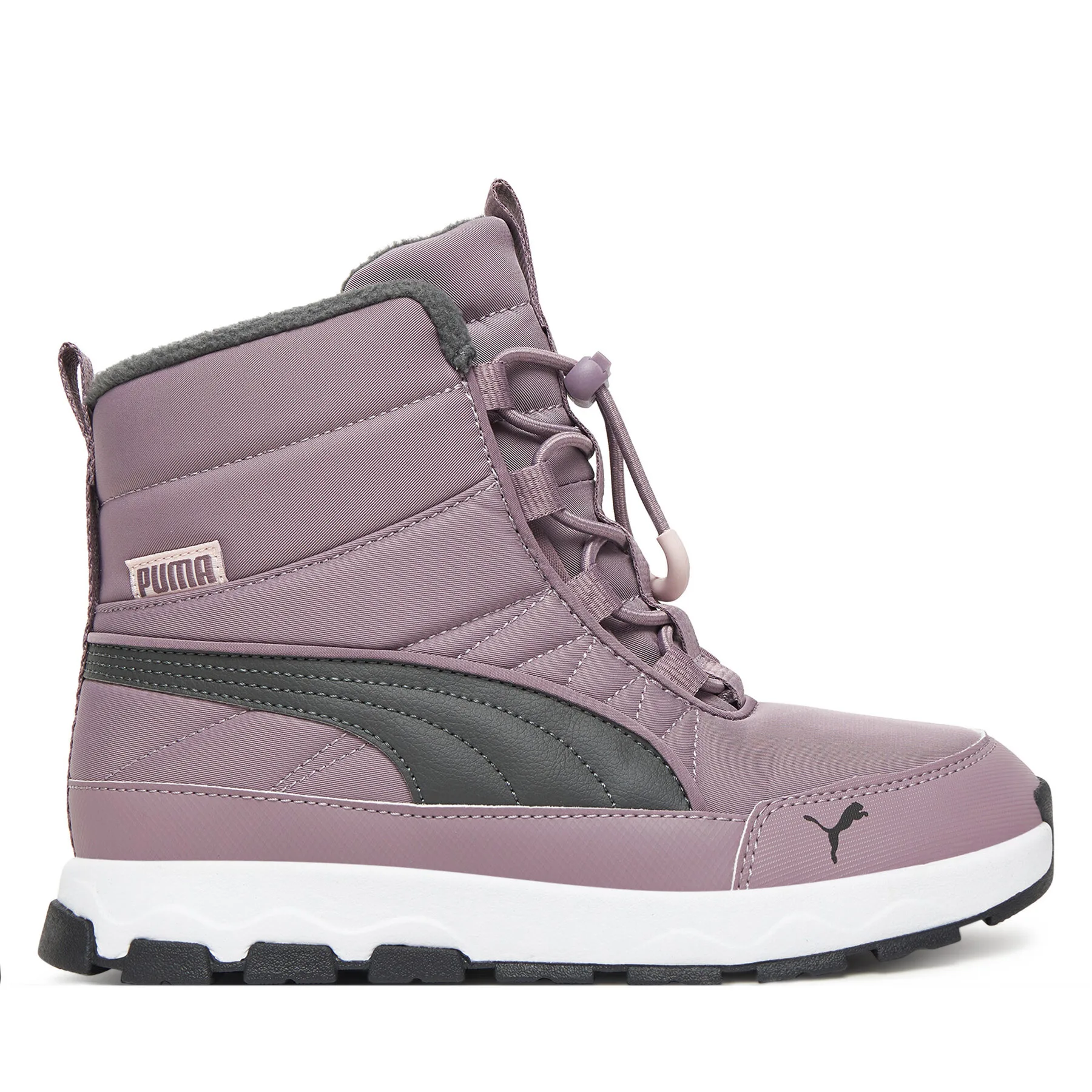 Детски апрески Puma Evolve Boot виолетови – Апрески за момичета