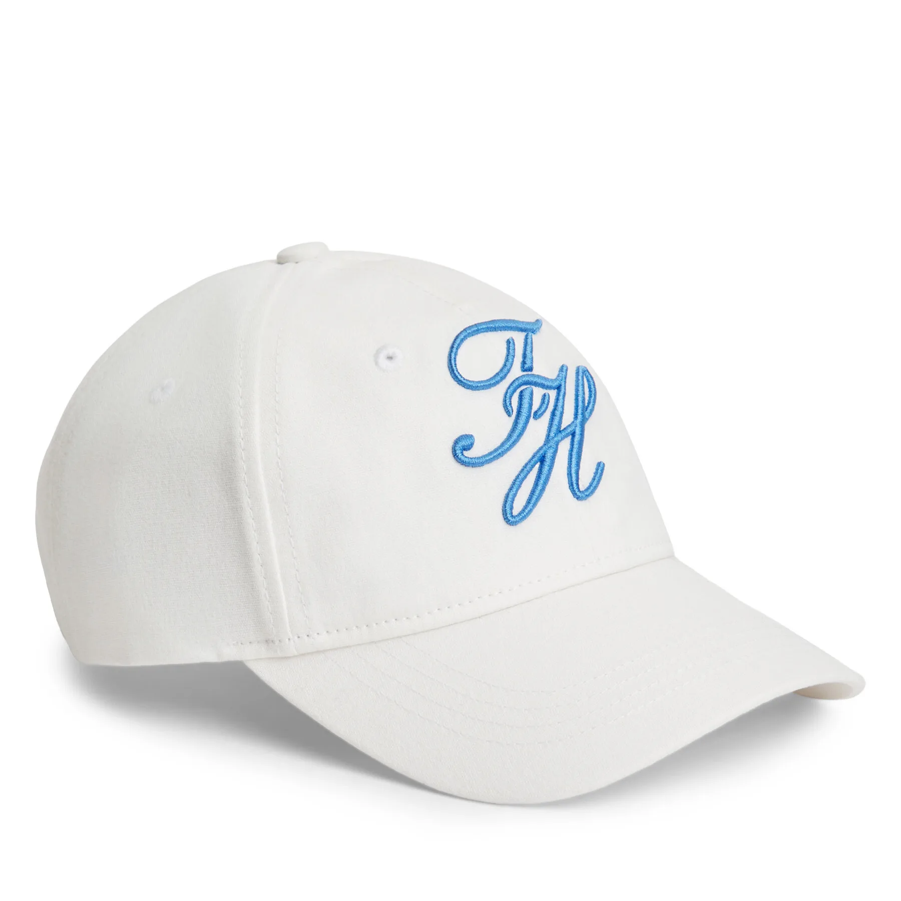 Дамска шапка с козирка Tommy Hilfiger Logo Embroidery Baseball бяла – Шапки с козирка